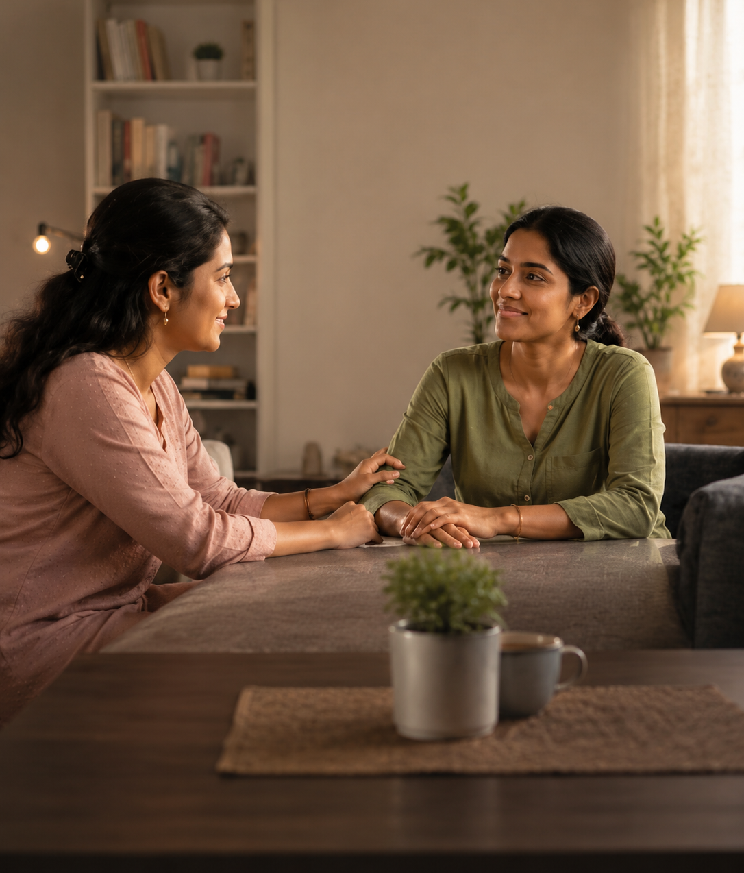 Women Seeking Emotional Support